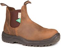 Unisex Blundstone Green patch CSA Crazy Horse Brown (164)